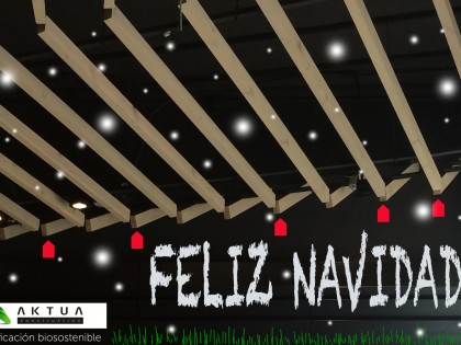 AKTUA, biosustainable building, wish you a Merry Christmas and a Happy New Year